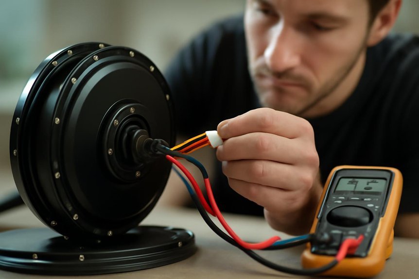 check ebike electrical connections