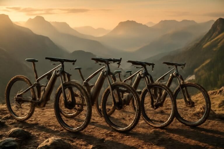 long range electric mountain bikes