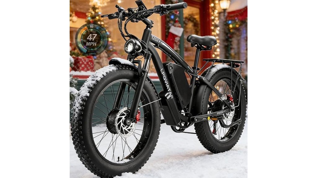 powerful dual motor electric bike