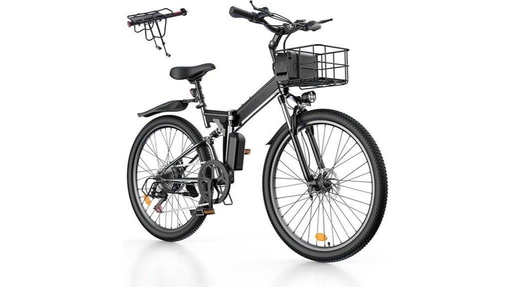 powerful electric mountain bike