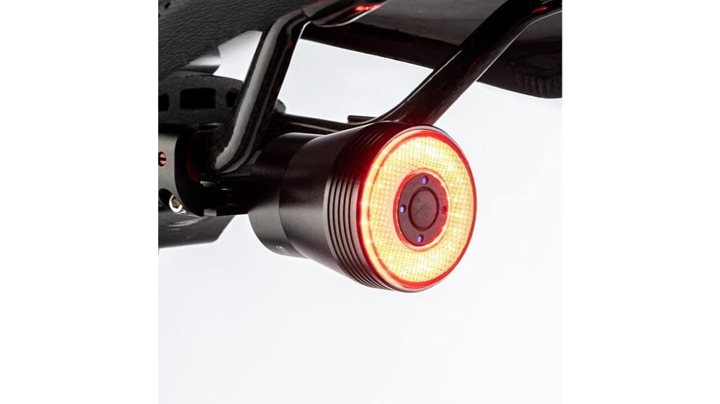 smart brake sensing bike light